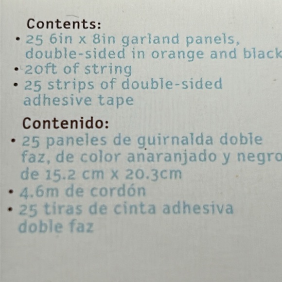 Martha Stewart Crafts - Halloween flag garland kits - 2 - Picture 5 of 5